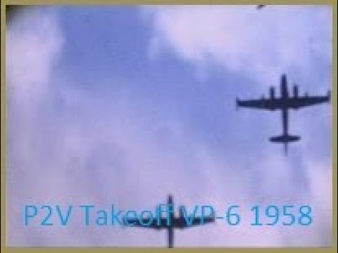 VP-6 1958 Deployment P2V Takeoff