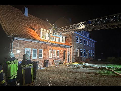 Küchenbrand in Flüchtlingsunterkunft in Heeslingen