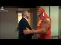 Ultimate Warrior and Hulk Hogan buried the hatchet