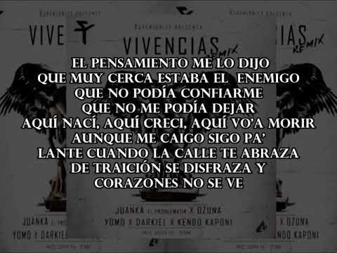 JUANKA X OZUNA X YOMO X DARKIEL X KENDO KAPONI - Vivencias