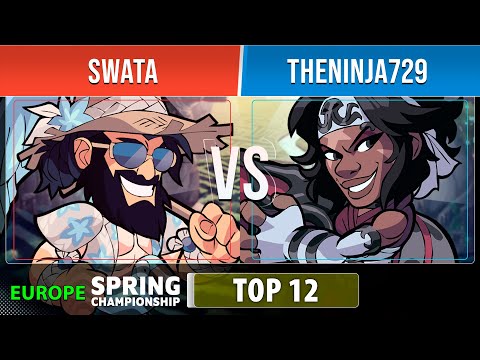 Swata VS TheNinja729 - Top 12 - EU - Brawlhalla Spring Championship 2022