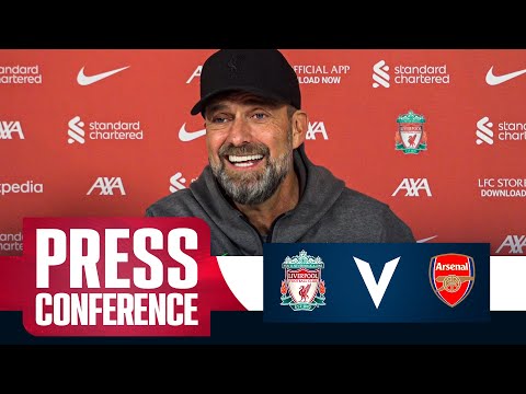KLOPP: 'WE NEED ANFIELD TOMORROW!' | Liverpool v Arsenal | LFC Press Conference
