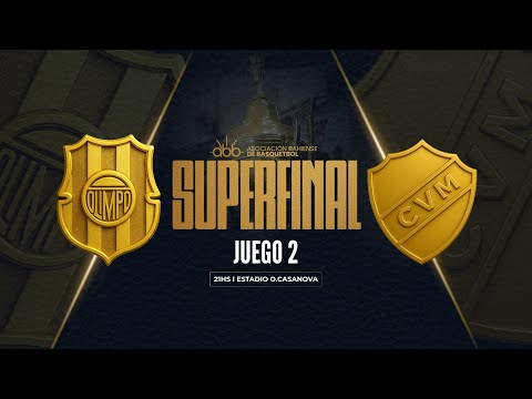 STREAMING PRIMERA DIVISION MASCULINO - SUPER FINAL - JUEGO 2 - OLIMPO VS VILLA MITRE