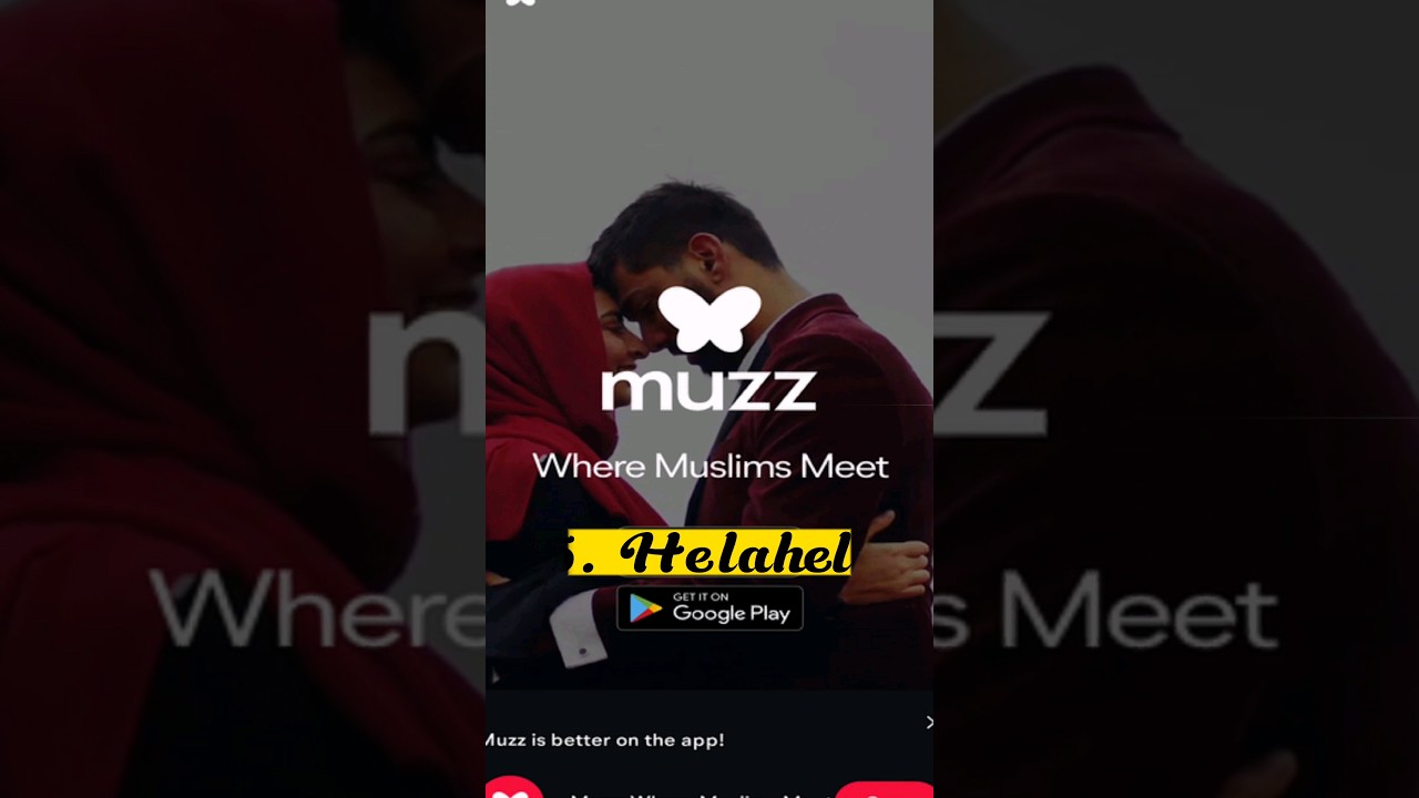 Top Muslim Dating Apps 💑 #shorts #viral #top5