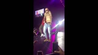 Chris Brown &amp; OHB - We lit by the way &amp; Whippin live - One hell of a nite tour Sweden 2016