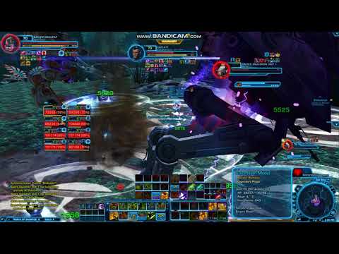 SWTOR TOS HM Sword Squadron Solo Healer POV