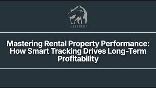 Mastering Rental Property Performance  How Smart Tracking Drives Long Term Profitability