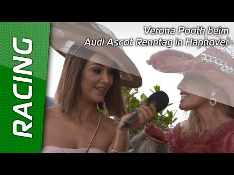 Verona Pooth beim Audi Ascot Renntag in Hannover