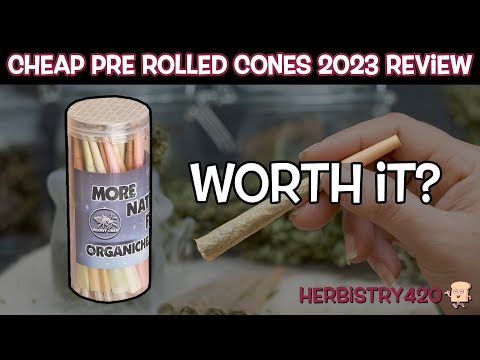 Organic Hemp Pre-Rolled Cones Review — 50 Cones for Under $5