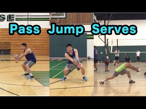 Passing Jump Serves - How to PASS a Volleyball Tutorial thumbnail