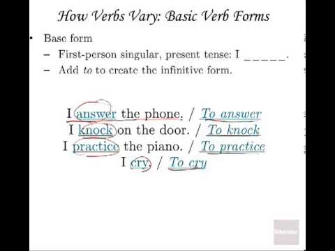 1 3   Verbs