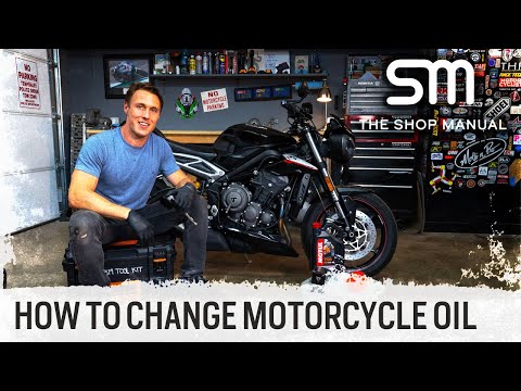 How to Change Motorcycle Oil in Under 20 Minutes | The Shop Manual