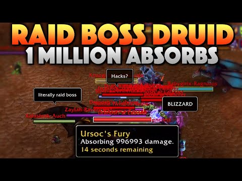 Raid Boss Druid Invades Durotar