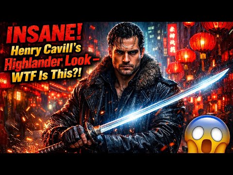 Henry Cavill as Connor MacLeod: Highlander Reboot First Look + Stacked Cast Revealed 2027 !