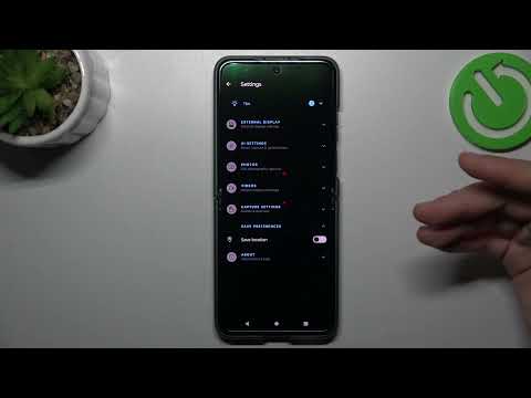 How to Turn On / Off Camera Location Tags in MOTOROLA Razr 40 – Find Location Tags Feature
