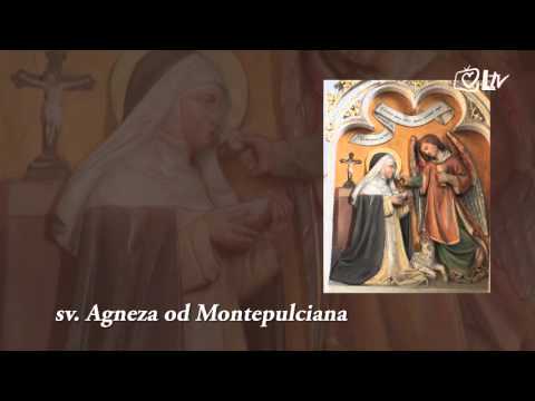 Katolički kalendar  20.4.2016. - Sveta Agneza od Montepulciana