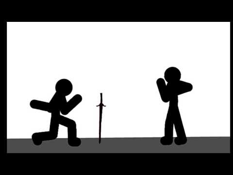 Epic battle of two stickers