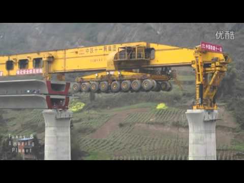 SLJ90032 Bridge Girder Erection Mega Machine