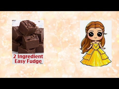2 ingredient 2 minute fudge
