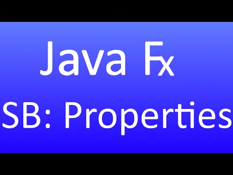 JavaFX [69] - SceneBuilder: Properties (Deutsch)