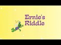 Sesame Street Ernie S Riddle Read Aloud Read Along Storybook