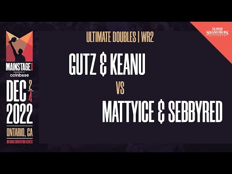 gutz / Keanu vs MattyIce / SebbyRed - Ultimate Doubles Pools Winners Round 2  - Mainstage 2022