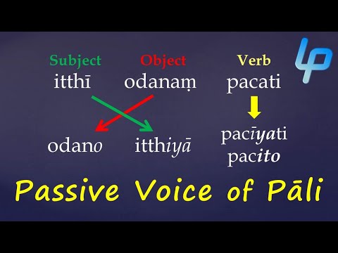 The Passive Voice  | Learn Pali Language #26