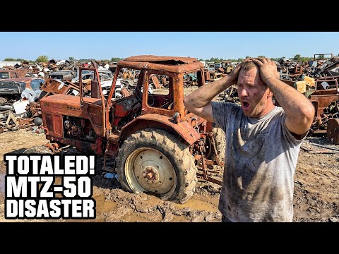ASMR Tractor Restoration | 1974 Belarus MTZ-50 Full Restoration From Rust to Showroom Classic