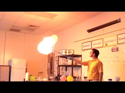 EpicScience - Exploding Hydrogen Balloons