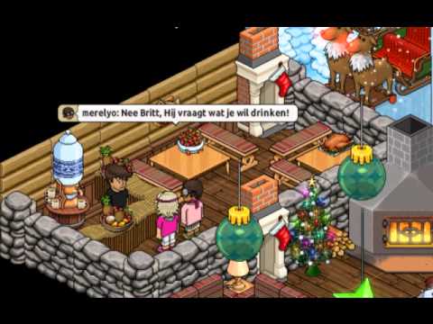 Snowboard Blooper (Britt en Ymke) op Habbo van @@meike@.
