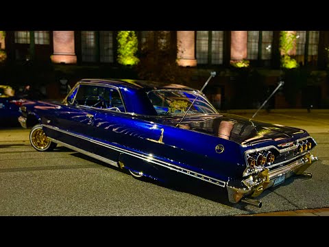 1963 impala lowrider (complete walk around) interior, exterior & hydraulic set up. AftermatH C.C.
