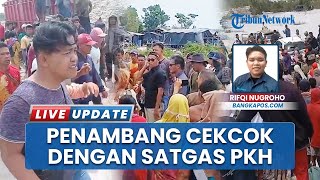 Heboh Video Ketegangan Penambang dengan Pria Mengaku Satgas PKH di Bangka Tengah