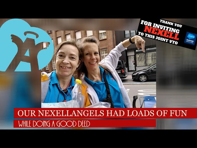 Our NexellAngels on the streets of Zürich & Lausanne in voluntary social mission!!