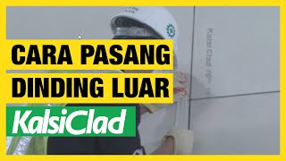 Download lagu Cara pasang dinding luar KalsiClad untuk hasil yang optimal mp3 Download lagu Cara pasang dinding luar KalsiClad untuk hasil yang optimal mp3