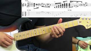 Robin Trower - Daydream - Blues(Ballad) Guitar Lesson (w/Tabs)