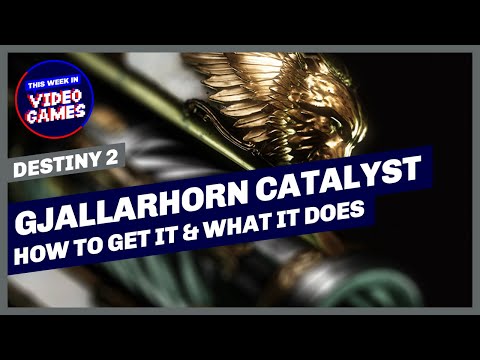 How to get the Gjallarhorn Catalyst And Level It Up FAST in Destiny 2