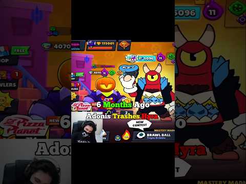 Hyra x Adonis 300k? 💀🔥 #shorts #brawlstars #supercell