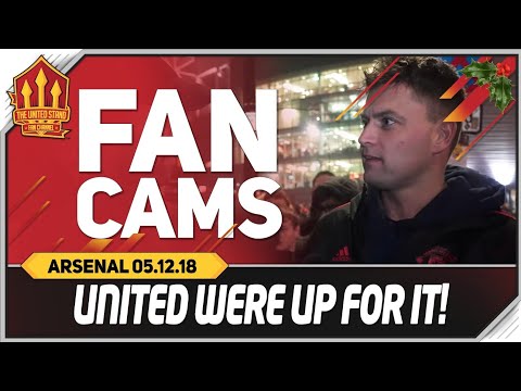 UNITED WERE UP FOR IT! Manchester United 2-2 Arsenal Fancam