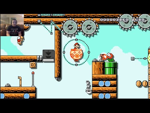 Let's Play Mario Maker Shoot Em Ups Part 2 (IDs and Time Codes in Description)