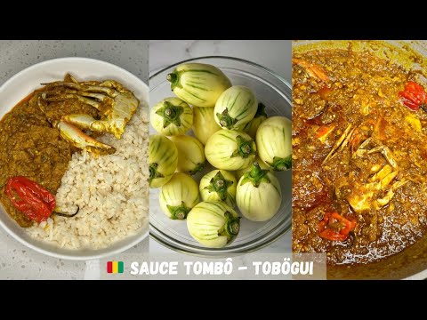 Tobögui - Sauce Tombô | Sauce Aubergine Guinée (Guinean Recipe)