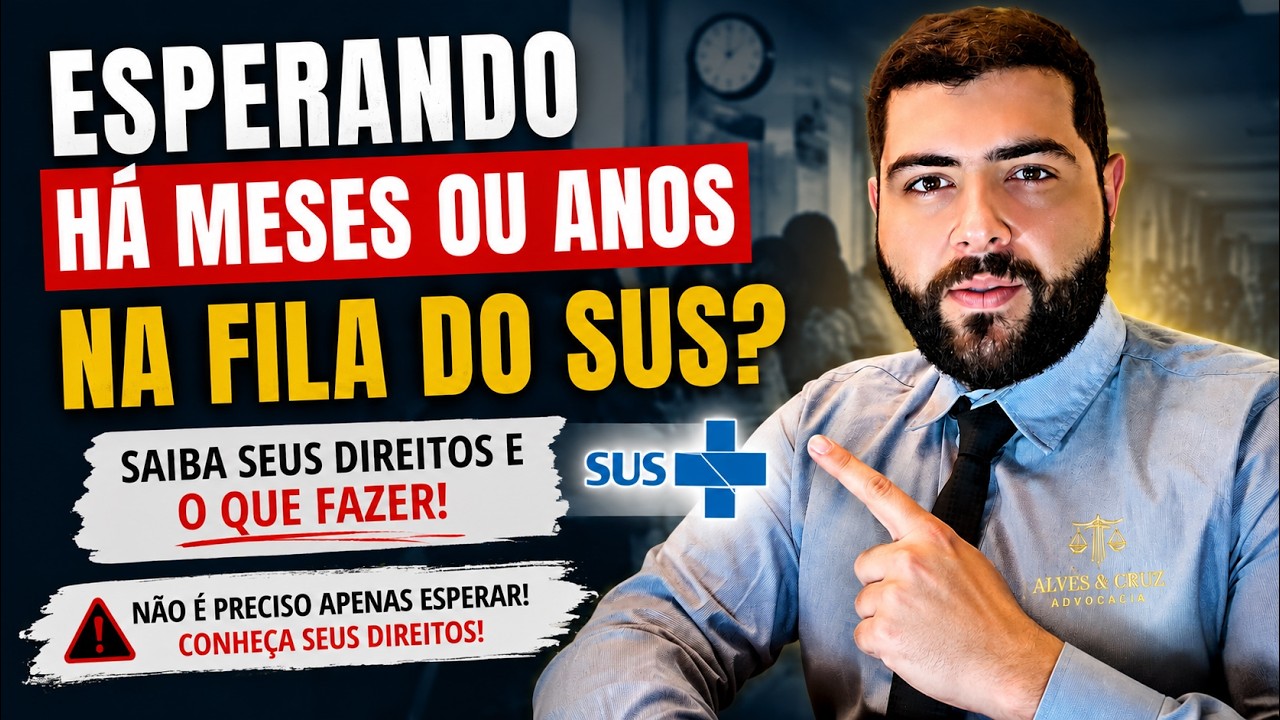 Vídeo sobre Demora na Fila do SUS