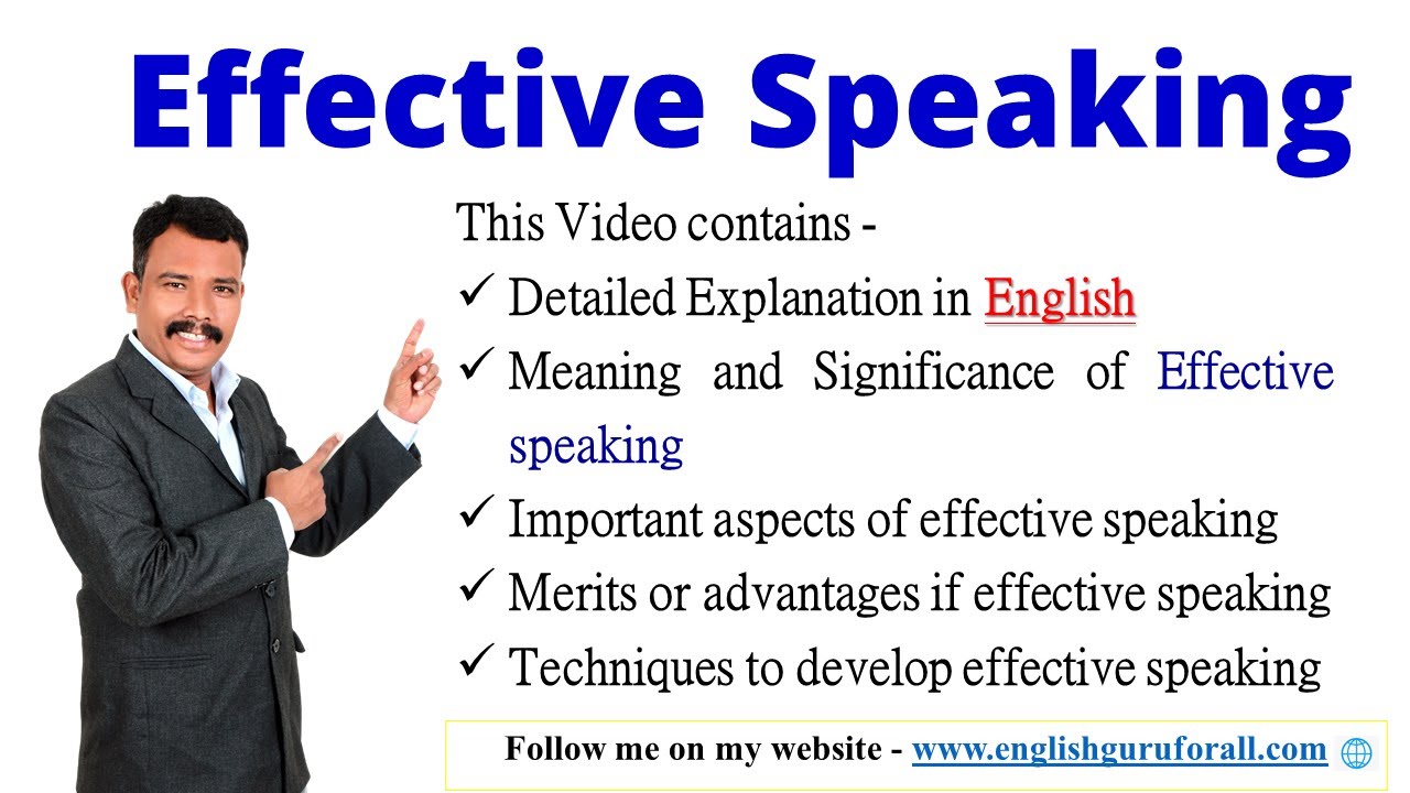 Effective Speaking #  Business Communication # Communication Skills