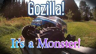 Redcat Wendigo Custom Monster Truck - Axial SMT10 Frankenstein!