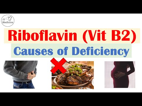 Vitamin B2 (Riboflavin) Deficiency Causes | Dietary, Gastrointestinal, & More