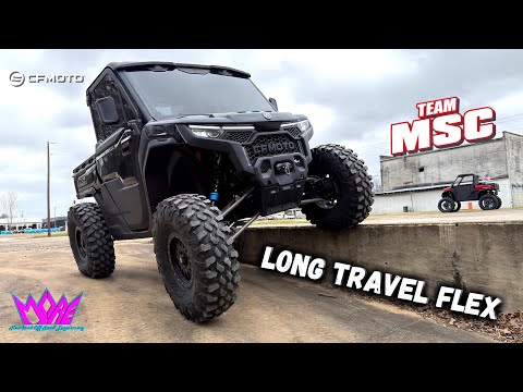 CFMOTO U10 Pro & Highland Long Travel Suspension Kit vs Stock Comparison