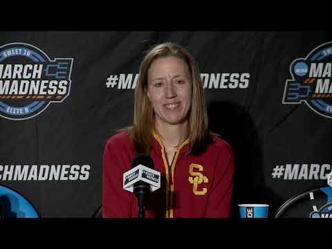 USC Women's Basketball Elite 8 Post Game Press Conference vs UCONN WBB 2025