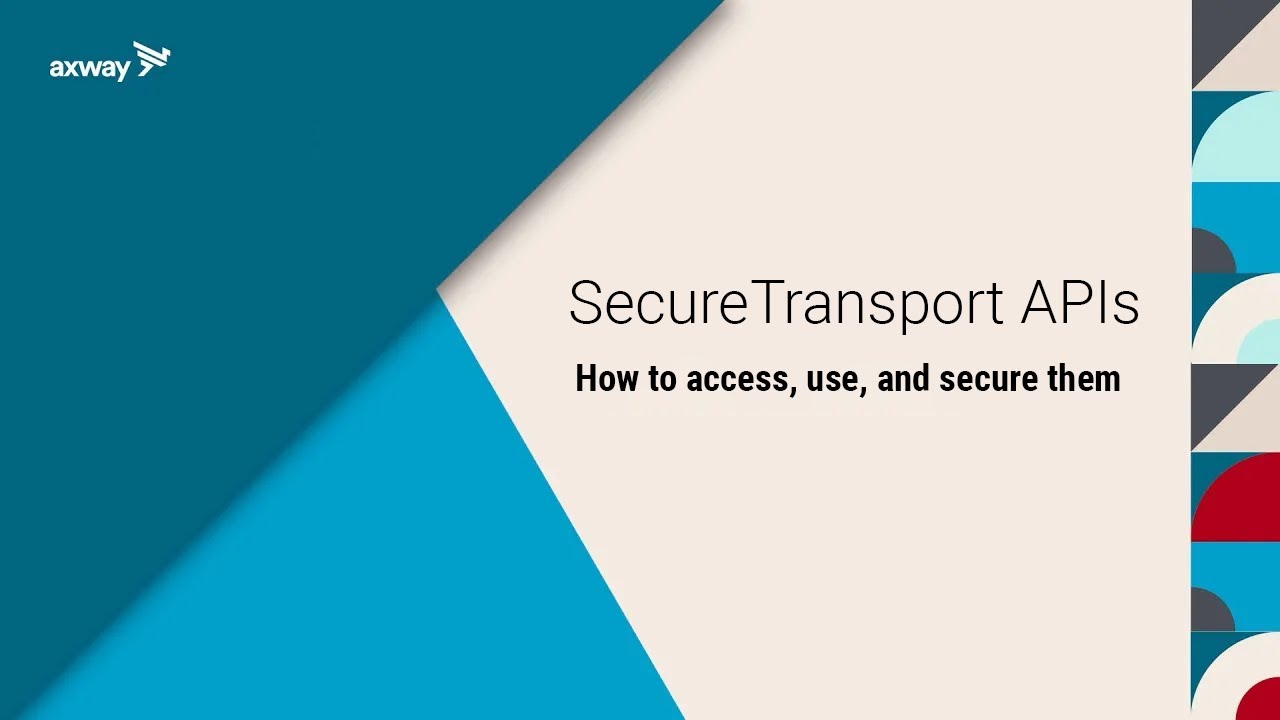 SecureTransportAPIs: how to access, use, and secure them