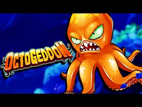 RAMPAGING OCTOPUS ATTACKS SYDNEY! - Octogeddon Gameplay - Game like Tasty Blue