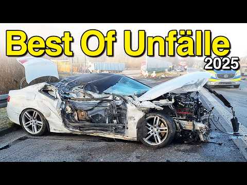 Best Of Unfälle 2025 - Schwerer Unfall, Totalschaden und dreiste Falschaussage | Dashcam Deutschland