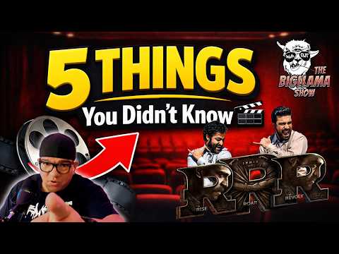5 Things You Didn’t Know About RRR (2022) - Rise Roar Revolt (This Movie Is INSANE)